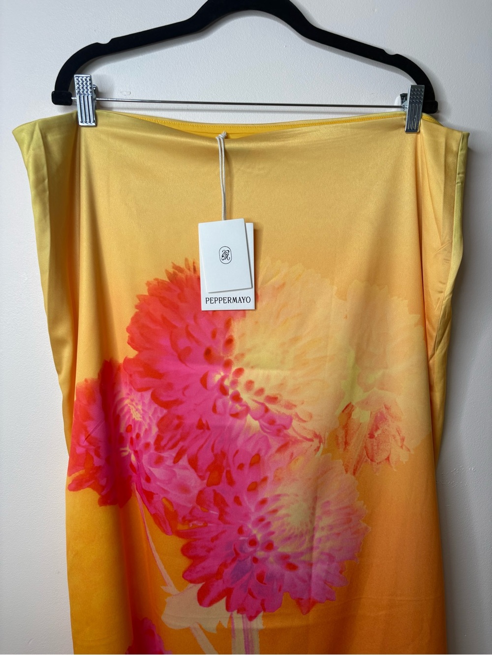 Peppermayo Marrakesh Maxi Skirt Orange Floral - Picture 4 of 7